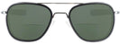 Aviator Bright Chrome Aviator Inlay Bifocal Reading Sunglasses View #2