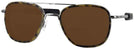 Aviator Gunmetal Aviator Inlay Bifocal Reading Sunglasses View #1