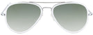 Aviator Bright Chrome Concorde Inlay w/ Gradient Progressive No-Line Reading Sunglasses View #2