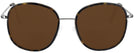Round Dark Ruthenium Elinor Progressive No Line Reading Sunglasses View #2