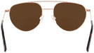 Aviator Blush Gold Noyes 23K Bifocal Reading Sunglasses View #4