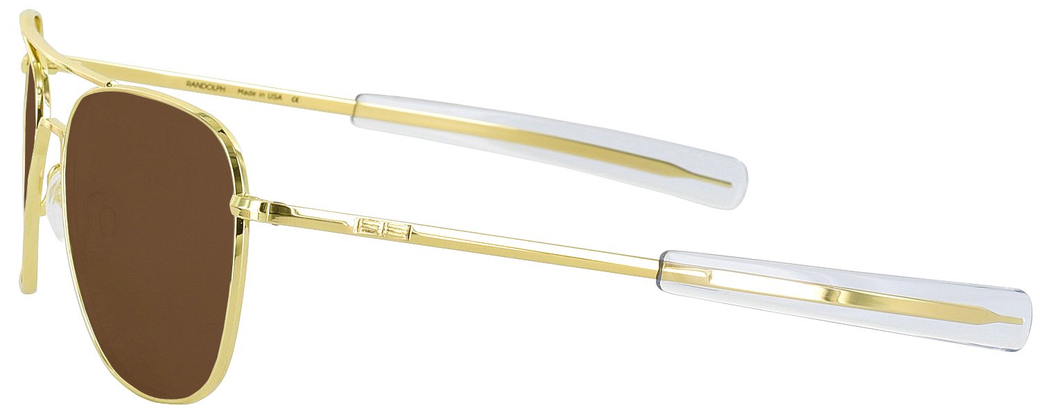 Randolph Aviator XL Gold Sunglasses – ReadingGlasses.com
