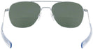 Aviator Matte Chrome Aviator XL Bifocal Reading Sunglasses View #4