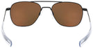Aviator Matte Black Aviator XL Progressive No Line Reading Sunglasses - Polarized with Mirror View #4