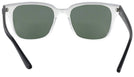 Square Transparent Ray-Ban 4323V Progressive No Line Reading Sunglasses View #4