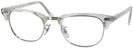 ClubMaster Crystal Clear Ray-Ban 5154 Progressive No-Lines View #1
