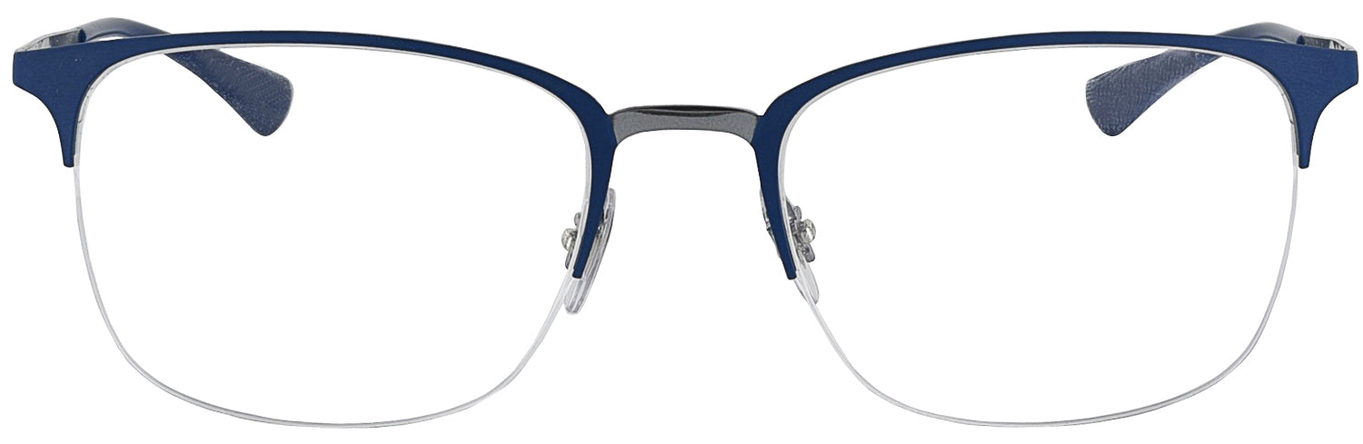 Top Matte Brown Gunmetal Women s Ray Ban 6433 Single Vision Full Frame ReadingGlasses