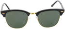ClubMaster Ebony Arista Ray-Ban 3016 Bifocal Reading Sunglasses View #2