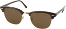 ClubMaster Mock Tort / Arista Ray-Ban 3016L Progressive No Line Reading Sunglasses View #1