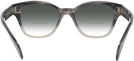 Wayfarer GRADIENT GREY HAVANA Ray-Ban 0880 w/ Gradient Bifocal Reading Sunglasses View #4