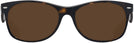 Wayfarer Tortoise Ray-Ban 2132L Classic Progressive No Line Reading Sunglasses View #2