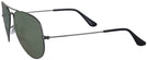 Aviator Gunmetal Crystal Ray-Ban 3025L Bifocal Reading Sunglasses View #3