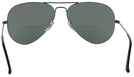 Aviator Gunmetal Crystal Ray-Ban 3025L Bifocal Reading Sunglasses View #4