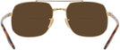 Aviator,Square Gold Ray-Ban 3699 Bifocal Reading Sunglasses View #4