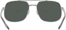 Aviator,Square Gunmetal Ray-Ban 3699 Bifocal Reading Sunglasses View #4