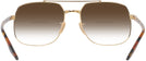 Aviator,Square Gold Ray-Ban 3699 w/ Gradient Bifocal Reading Sunglasses View #4