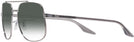Aviator,Square Gunmetal Ray-Ban 3699 w/ Gradient Bifocal Reading Sunglasses View #3
