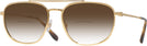 Aviator Gold Ray-Ban 3708 w/ Gradient Bifocal Reading Sunglasses View #1