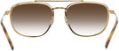Aviator Gold Ray-Ban 3708 w/ Gradient Progressive No Line Reading Sunglasses View #4