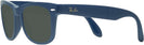 Wayfarer Blue Ray-Ban 4105 Progressive No Line Reading Sunglasses View #3