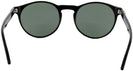 Round Shiny Black Ray-Ban 5283L Progressive No Line Reading Sunglasses View #4