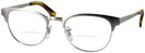 ClubMaster Matte Silver Ray-Ban 6317 Bifocal View #1