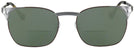 Square Gunmetal Ray-Ban 6386 Bifocal Reading Sunglasses View #2