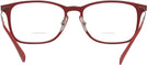 Square Light Red Graphite Ray-Ban 8953 Bifocal View #4