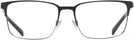 Rectangle Semi Matte Black/gunmetal Ralph Lauren 5119 Progressive No Line Bifocal View #2