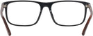 Rectangle Shiny Black Ralph Lauren 6225U Single Vision Full Frame View #4