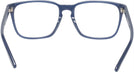 Square Navy Opaline Blue Ralph Lauren 6226U Single Vision Full Frame View #4