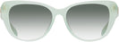 Cat Eye Opal Mint Ralph Lauren 6232U w/ Gradient Progressive No-Line Reading Sunglasses View #2