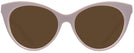 Cat Eye Shiny Mauve Ralph Lauren 8195B Progressive No Line Reading Sunglasses View #2