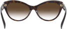 Cat Eye Havana Ralph Lauren 8213 w/ Gradient Bifocal Reading Sunglasses View #4