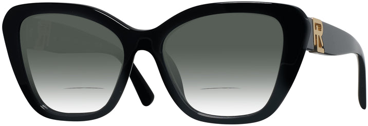 Butterfly Black Ralph Lauren 8216U w/ Gradient Bifocal Reading Sunglasses View #1