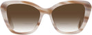 Butterfly Pink Oyster Ralph Lauren 8216U w/ Gradient Bifocal Reading Sunglasses View #2