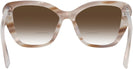 Butterfly Pink Oyster Ralph Lauren 8216U w/ Gradient Bifocal Reading Sunglasses View #4