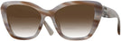 Butterfly Pink Oyster Ralph Lauren 8216U w/ Gradient Bifocal Reading Sunglasses View #1