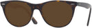 Cat Eye Havana Ray-Ban 2185VL Progressive No Line Reading Sunglasses View #1
