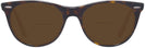 Cat Eye Havana Ray-Ban 2185VL Bifocal Reading Sunglasses View #2
