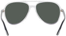 Aviator Transparent Ray-Ban 4376V Progressive No Line Reading Sunglasses View #4