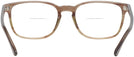 Rectangle Striped Brown &amp; Green Ray-Ban 5418 Bifocal View #4