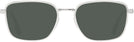 Rectangle Silver Ray-Ban 6511 Progressive No-Line Reading Sunglasses View #2