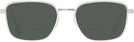 Rectangle Silver Ray-Ban 6511 Bifocal Reading Sunglasses View #2