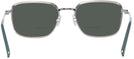 Rectangle Green On Gunmetal Ray-Ban 6511 Bifocal Reading Sunglasses View #4