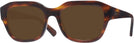 Square Striped Havana Ray-Ban 7225 Progressive No-Line Reading Sunglasses View #1