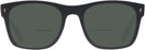 Square Matte Black Ray-Ban 7228 Bifocal Reading Sunglasses View #2