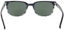 Square Dark Gray Gradient Seattle Eyeworks 970 Bifocal Reading Sunglasses View #4