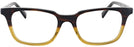 Square Gradient Brown Seattle Eyeworks 977 Single Vision Full Frame View #2