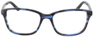 Square Blue Tortoise Seattle Eyeworks 938 Single Vision Full Frame View #2